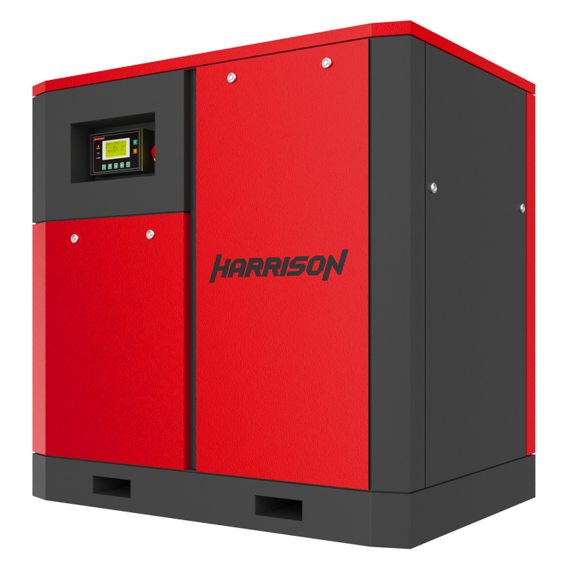 HRS-944500 Винтовой компрессор с ременным приводом Harrison: 4500 л/мин, 10 бар, 30 кВт