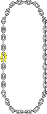 Строп цепной 6,3т-3м