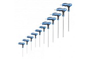 HOEGERT Набор ключей Torx  security тип "T" 10 шт