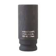 Головка торцевая ударная глубокая WDK-710-4024L