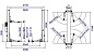 ES-4MR Подъемник 2-хст. г/п 4 т  съем-ручка+проставки (220 V ТВ)