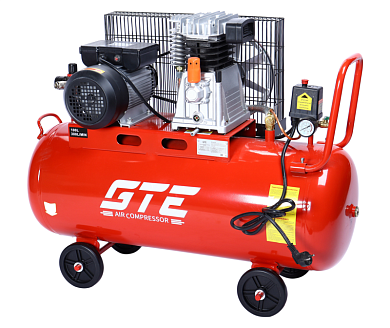 GTE-MR100A300B Компрессор поршневой с ременным приводом одноступенчатый 220В