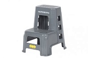 Табурет-стремянка, 2 ступени, серый NORDBERG TL35G
