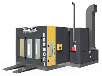 KraftWell HARMONY Покрасочная камера 6,9 х 3,9 х 2,7 м., 22000 м3/ч