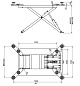 KraftWell KRW2.7L/220 Подъемник ножничный г/п 2700 кг. мобильный