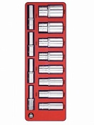 Набор глубоких головок 1/2”, ложемент МАСТАК 5-014012