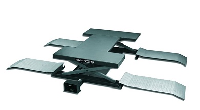 KraftWell FORBI 2.5G Подъемник г/п 2,5 т. пневматический с поворотными лапами