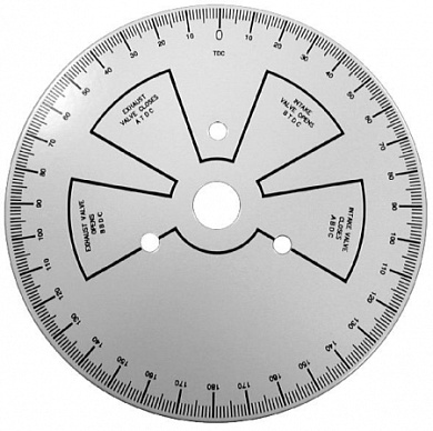 Диск градуированный для выставления фаз грм