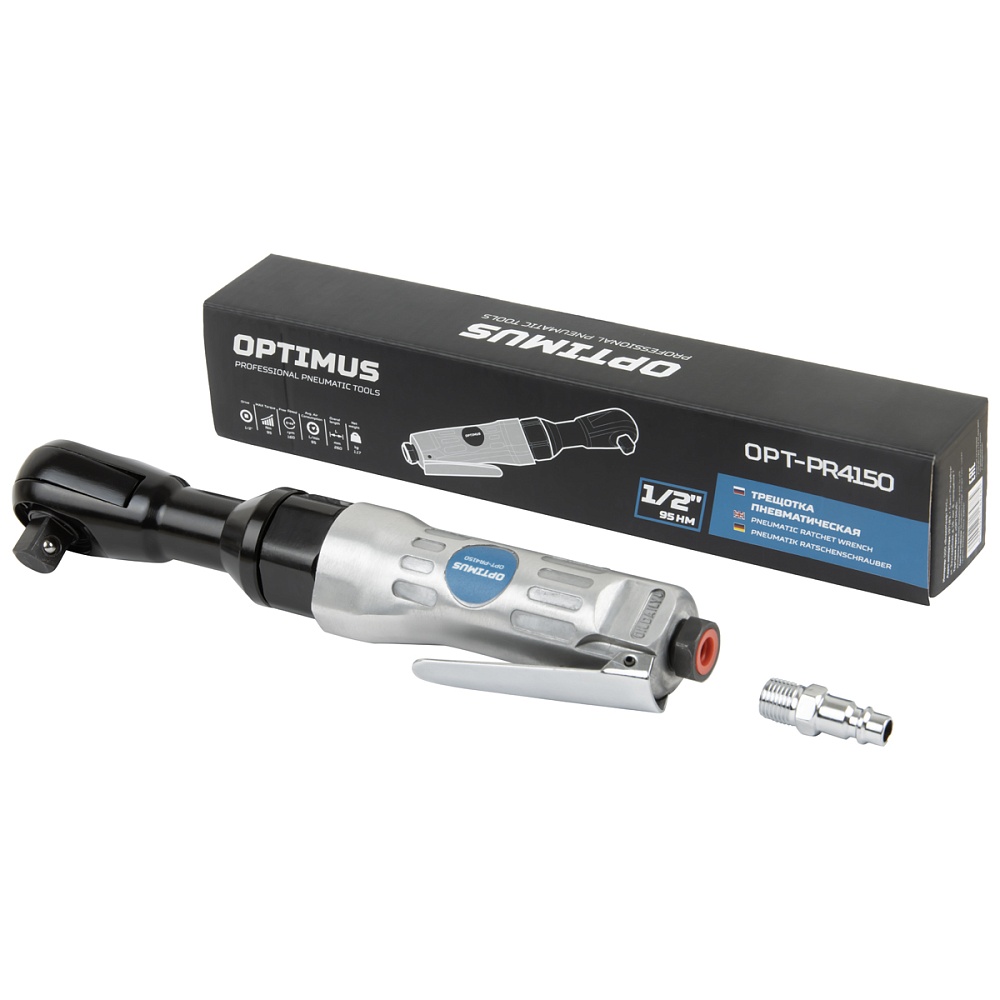OPT-PR4150 Пневматическая трещотка 1/2”, 240 Об/ мин, 95 Нм OPTIMUS
