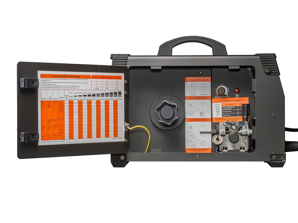 REAL MIG 200 (N24002N) Black Сварочный инвертор Svarog