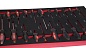 KraftWell KRW-TTG+SET277 Тележка с 7 ящиками+ПОДАРОК инструмент 277 предметов