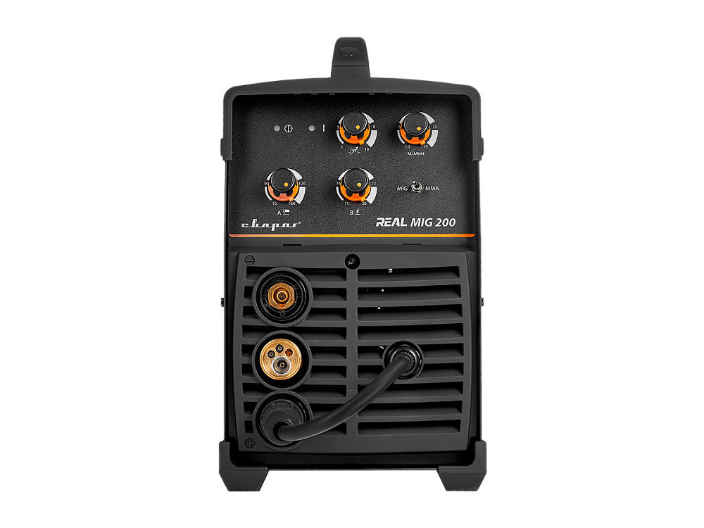 REAL MIG 200 (N24002N) Black Сварочный инвертор Svarog