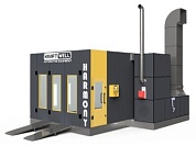 KraftWell HARMONY_demo Покрасочная камера 6,9 х 3,9 х 2,7 м., 22000 м3/ч (помятоcти агрегатов)