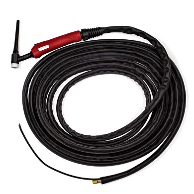 Горелка TIG 17F 140A(35%) M12x1, 8m гибкая (без управляющих разъемов)