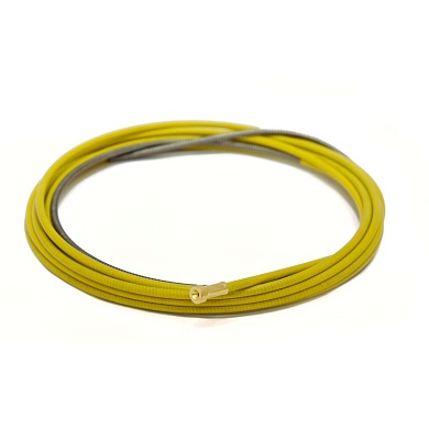Изолированный стальной канал жёлтый Ø 1.2-1.6mm, 3m
