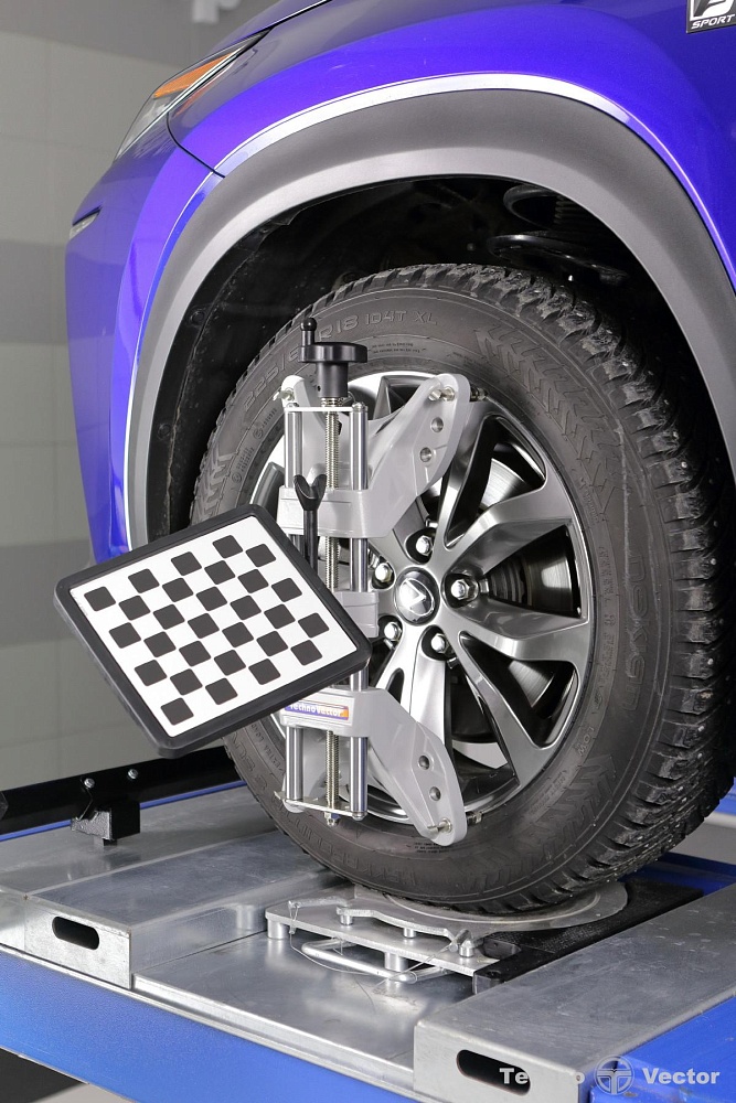 T 6202 Техно Вектор 6 Стенд сход-развал 3d FREE MOTION